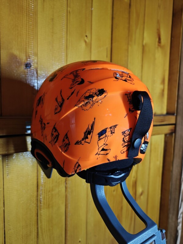 PRILBA QUIKSILVER THE GAME ORANGE 50-52CM